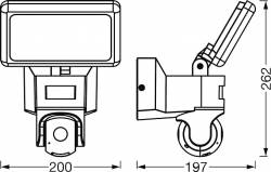 LEDVANCE SMART+ WIFI FLOOD AUTO CAM 20CM