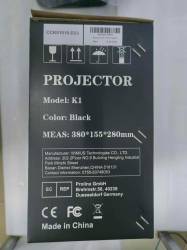 PROYECTOR WIFI BLUETOOTH FULL HD 1080P, 4K SOPORTE