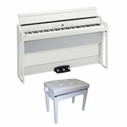 PIANO KORG G1B AIR WH KIT BANQUETA BGM