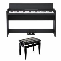 PIANO KORG LP-380-BK U KIT BANQUETA BGM