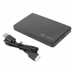 CARCASA DISCO DURO USB ALMACENAMIENTO EXTERNO HDD SATA USB HD SSD 3.0 2.5