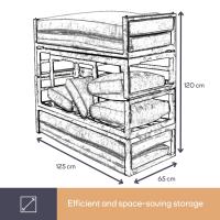 CONJUNTO DE JARDIN DE ALUMINIO, CONJUNTO DE JARDIN DE 8 PLAZAS, SALON EXTERIOR CON MESA AUXILIAR Y COJINES, PARA JARDIN, TERRAZA Y BALCON, ESTRUCTURA DE ALUMINIO RESISTENTE A LA INTEMPERIE, BLANCO