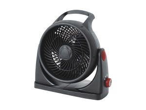 TERMOVENTILADOR 2000 W NEGRO OSCILANTE