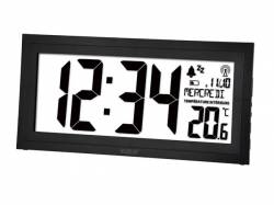 RELOJ PARED DCF CON CALENDARIO TEMPERATURA Y ALARMA