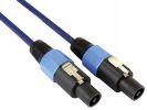 CABLE DE ALTAVOZ PROFESIONAL, CONECTOR MACHO DE 2 POLOS A CONECTOR MACHO DE 2 PO