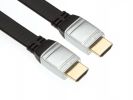 CABLE HDMI PLANO DE ALTA VELOCIDAD CON ETHERNET CONECTOR HDMI MACHO A CONECTOR H