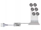 LÁMPARAS LED PARA ARMARIO 6 X 0.3W BLANCO CÁLIDO